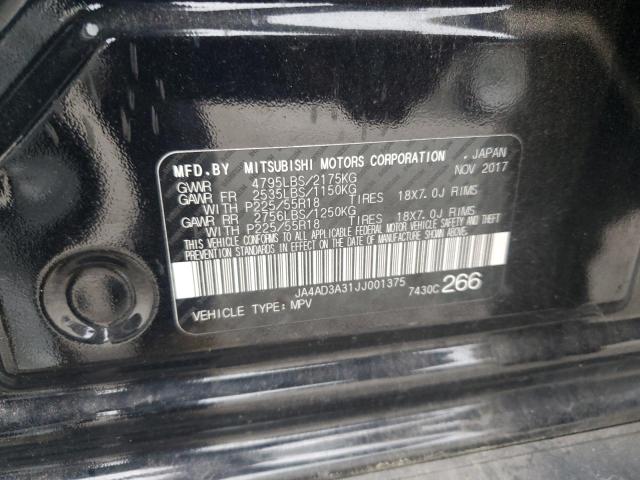 Photo 12 VIN: JA4AD3A31JJ001375 - MITSUBISHI OUTLANDER 