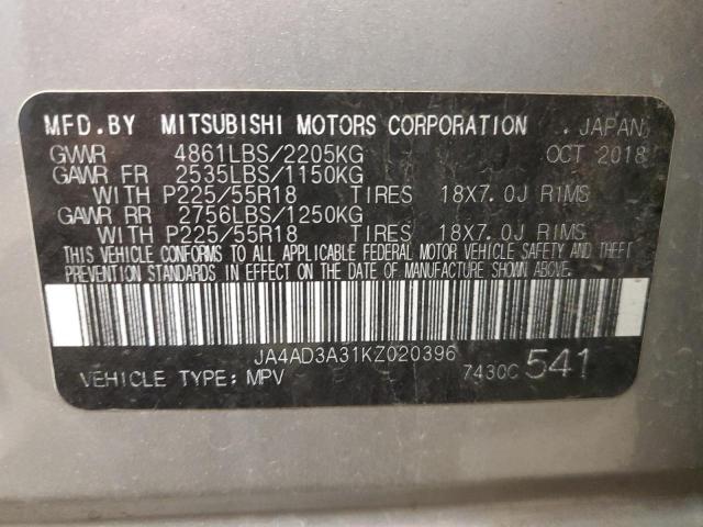 Photo 13 VIN: JA4AD3A31KZ020396 - MITSUBISHI OUTLANDER 