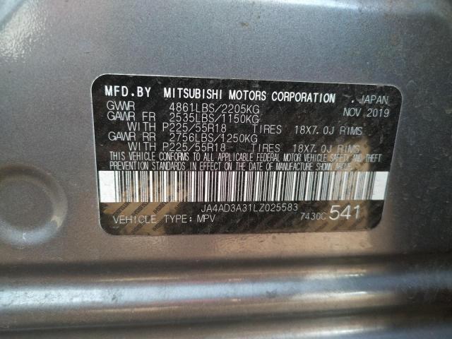 Photo 12 VIN: JA4AD3A31LZ025583 - MITSUBISHI OUTLANDER 