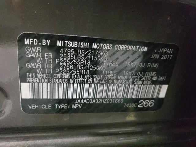 Photo 9 VIN: JA4AD3A32HZ031660 - MITSUBISHI OUTLANDER 