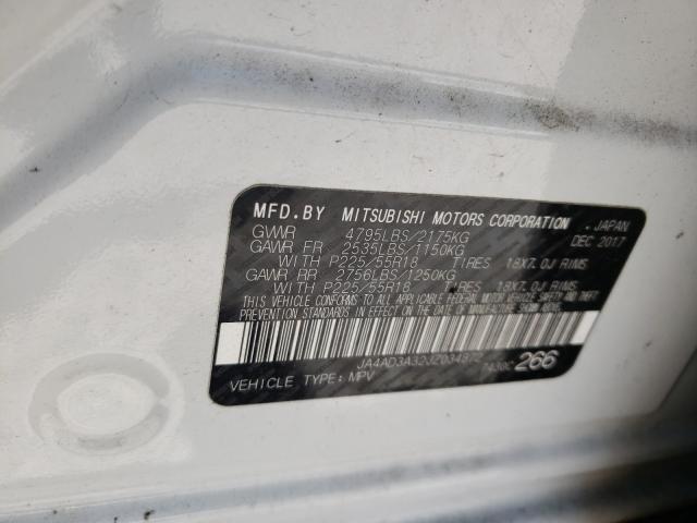 Photo 9 VIN: JA4AD3A32JZ034872 - MITSUBISHI OUTLANDER 