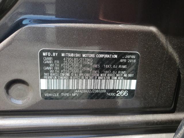 Photo 9 VIN: JA4AD3A32JZ060209 - MITSUBISHI OUTLANDER 