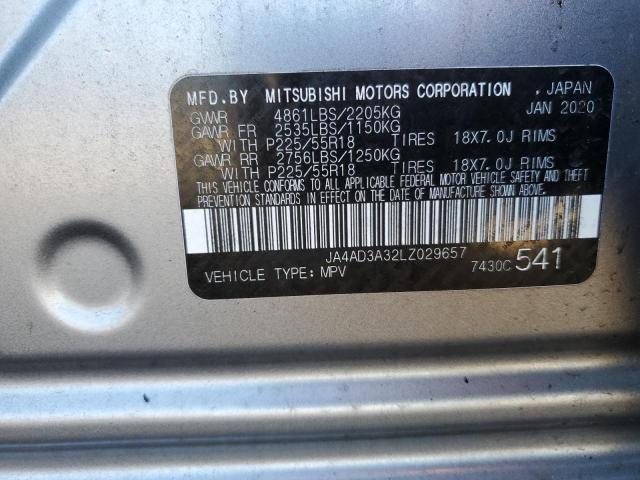 Photo 11 VIN: JA4AD3A32LZ029657 - MITSUBISHI OUTLANDER 