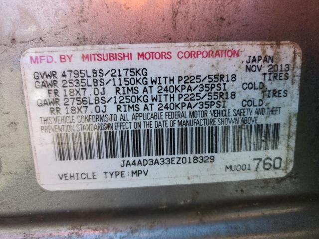 Photo 11 VIN: JA4AD3A33EZ018329 - MITSUBISHI OUTLANDER 