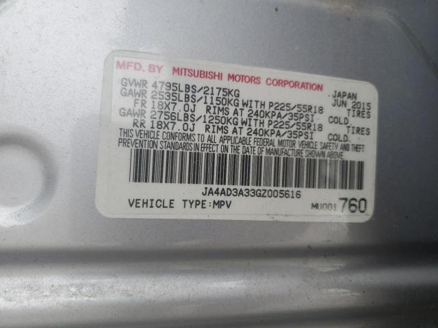 Photo 12 VIN: JA4AD3A33GZ005616 - MITSUBISHI OUTLANDER 