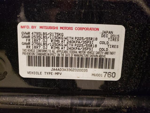 Photo 11 VIN: JA4AD3A33GZ020035 - MITSUBISHI OUTLANDER 