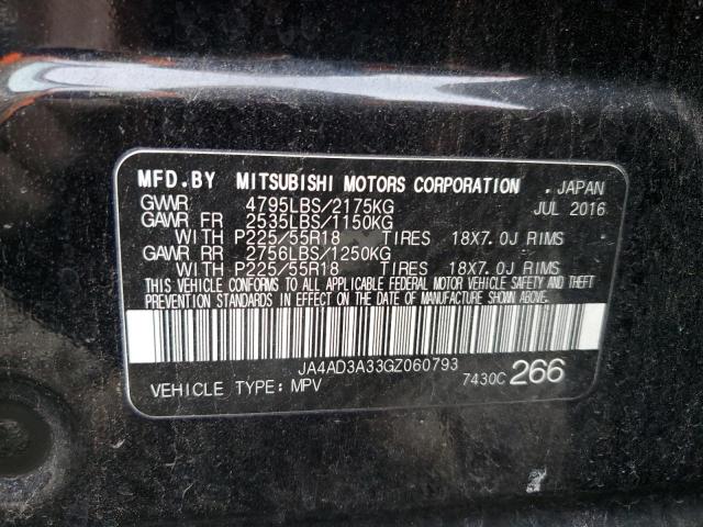 Photo 11 VIN: JA4AD3A33GZ060793 - MITSUBISHI OUTLANDER 