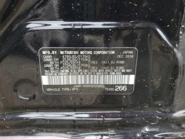 Photo 12 VIN: JA4AD3A33HZ029965 - MITSUBISHI OUTLANDER 