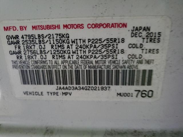 Photo 13 VIN: JA4AD3A34GZ021937 - MITSUBISHI OUTLANDER 