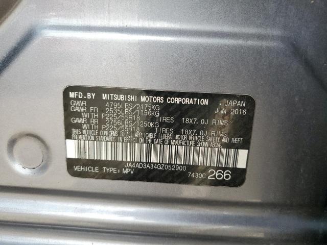 Photo 12 VIN: JA4AD3A34GZ052900 - MITSUBISHI OUTLANDER 