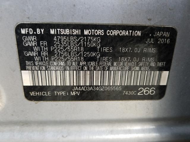 Photo 9 VIN: JA4AD3A34GZ065565 - MITSUBISHI OUTLANDER 