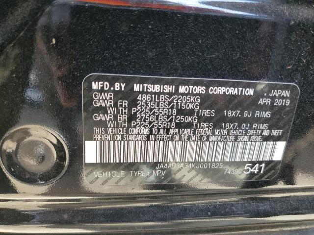 Photo 12 VIN: JA4AD3A34KJ001825 - MITSUBISHI OUTLANDER 