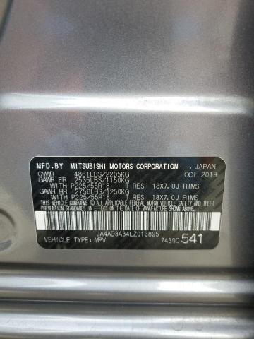 Photo 12 VIN: JA4AD3A34LZ013895 - MITSUBISHI OUTLANDER 