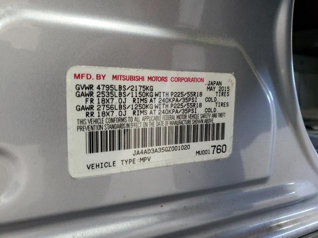 Photo 12 VIN: JA4AD3A35GZ001020 - MITSUBISHI OUTLANDER 