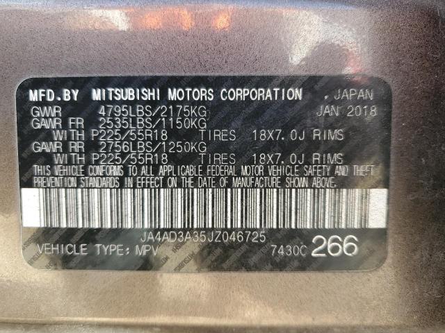 Photo 11 VIN: JA4AD3A35JZ046725 - MITSUBISHI OUTLANDER 