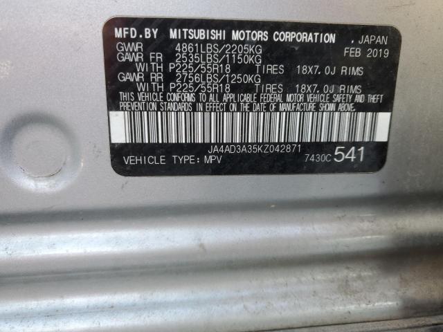 Photo 13 VIN: JA4AD3A35KZ042871 - MITSUBISHI OUTLANDER 