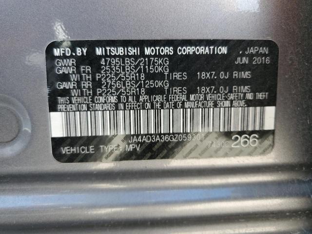 Photo 11 VIN: JA4AD3A36GZ059301 - MITSUBISHI OUTLANDER 