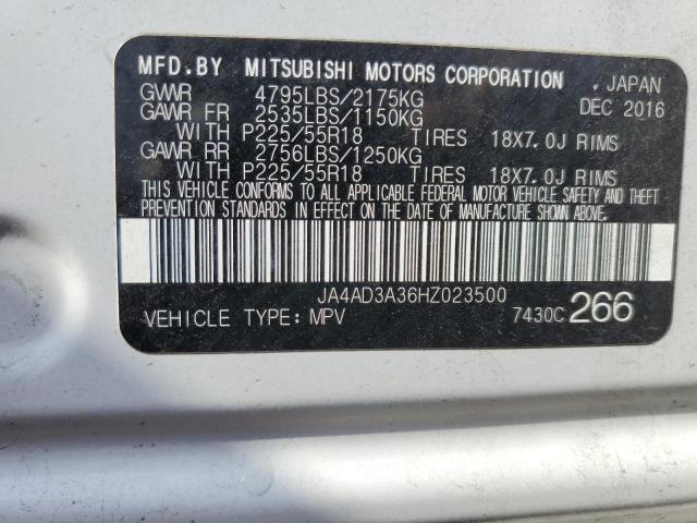 Photo 12 VIN: JA4AD3A36HZ023500 - MITSUBISHI OUTLANDER 