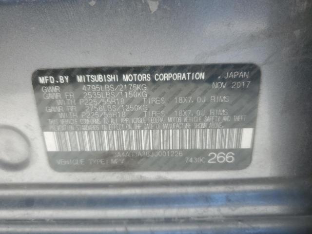 Photo 12 VIN: JA4AD3A36JJ001226 - MITSUBISHI OUTLANDER 