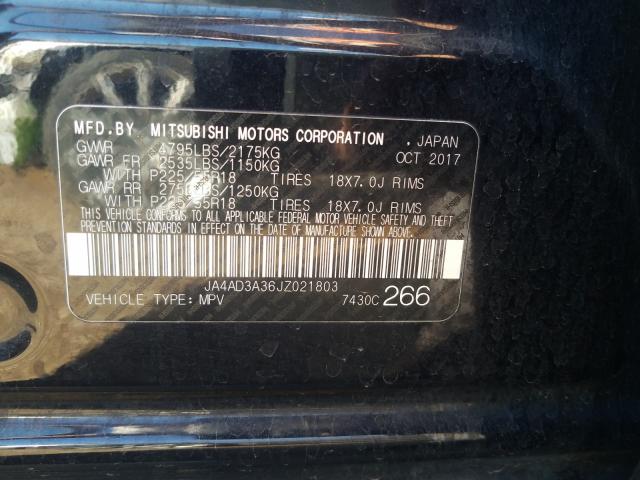 Photo 9 VIN: JA4AD3A36JZ021803 - MITSUBISHI OUTLANDER 