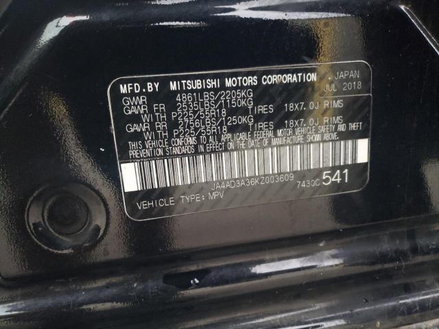 Photo 12 VIN: JA4AD3A36KZ003609 - MITSUBISHI OUTLANDER 