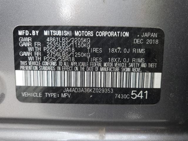 Photo 12 VIN: JA4AD3A36KZ029353 - MITSUBISHI OUTLANDER 