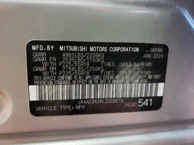 Photo 9 VIN: JA4AD3A36LZ028270 - MITSUBISHI OUTLANDER 