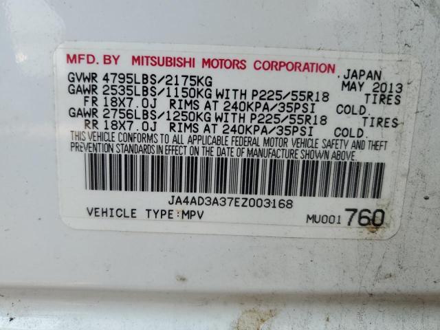 Photo 12 VIN: JA4AD3A37EZ003168 - MITSUBISHI OUTLANDER 