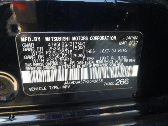 Photo 9 VIN: JA4AD3A37HZ043836 - MITSUBISHI OUTLANDER 