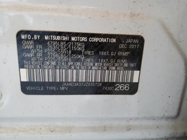 Photo 12 VIN: JA4AD3A37JZ035726 - MITSUBISHI OUTLANDER 