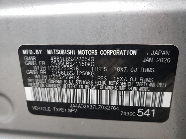 Photo 9 VIN: JA4AD3A37LZ032764 - MITSUBISHI OUTLANDER 