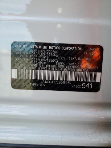 Photo 12 VIN: JA4AD3A37LZ045160 - MITSUBISHI OUTLANDER 