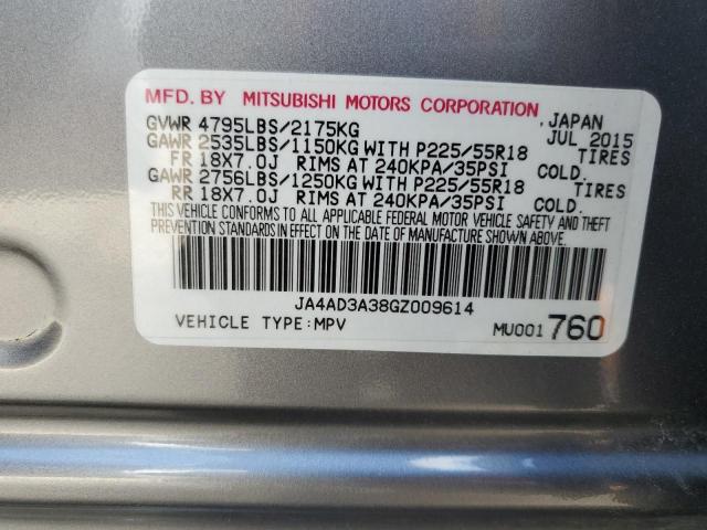 Photo 12 VIN: JA4AD3A38GZ009614 - MITSUBISHI OUTLANDER 