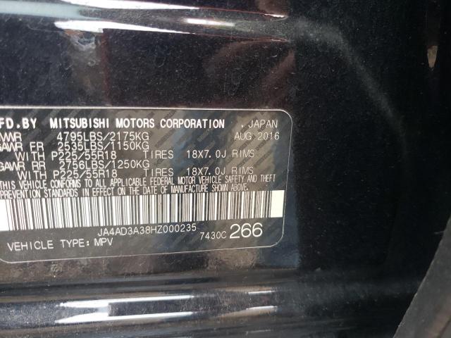 Photo 9 VIN: JA4AD3A38HZ000235 - MITSUBISHI OUTLANDER 