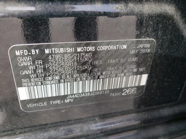 Photo 9 VIN: JA4AD3A38JZ069139 - MITSUBISHI OUTLANDER 