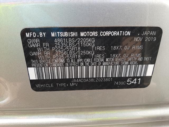 Photo 9 VIN: JA4AD3A38LZ023801 - MITSUBISHI OUTLANDER 