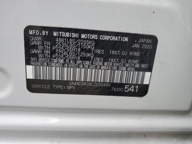 Photo 11 VIN: JA4AD3A38LZ030490 - MITSUBISHI OUTLANDER 