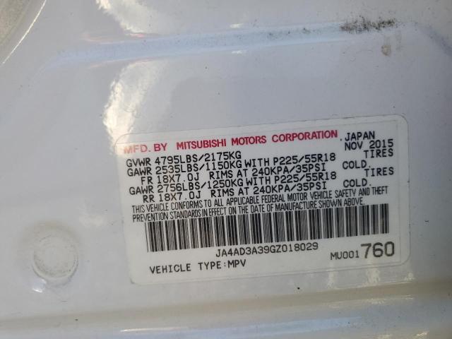 Photo 12 VIN: JA4AD3A39GZ018029 - MITSUBISHI OUTLANDER 