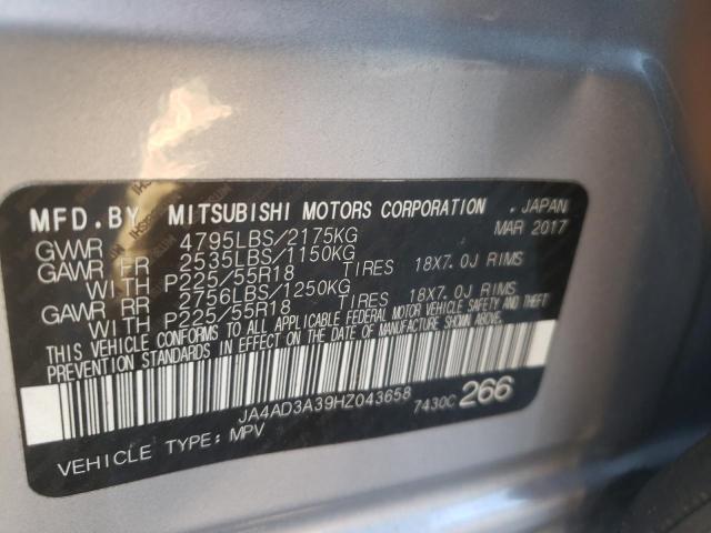 Photo 9 VIN: JA4AD3A39HZ043658 - MITSUBISHI OUTLANDER 