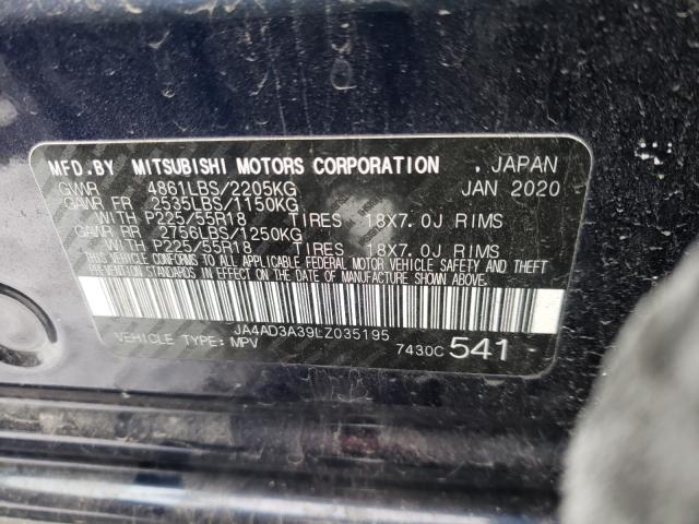 Photo 9 VIN: JA4AD3A39LZ035195 - MITSUBISHI OUTLANDER 