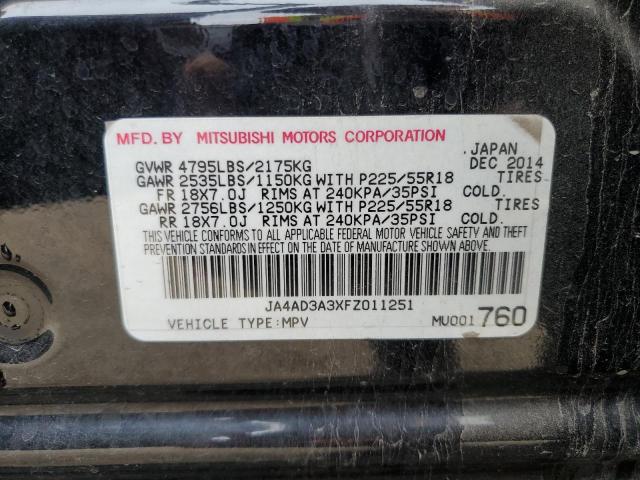 Photo 12 VIN: JA4AD3A3XFZ011251 - MITSUBISHI OUTLANDER 