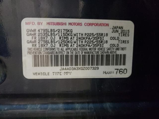 Photo 9 VIN: JA4AD3A3XGZ007329 - MITSUBISHI OUTLANDER 