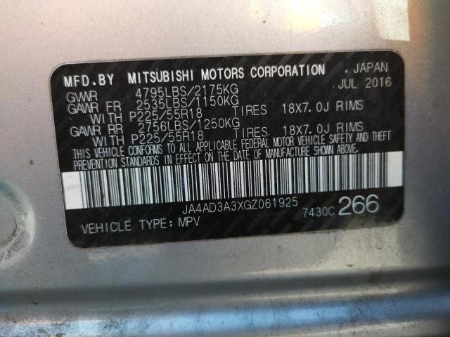 Photo 9 VIN: JA4AD3A3XGZ061925 - MITSUBISHI OUTLANDER 