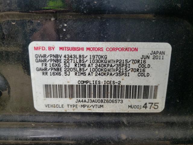 Photo 9 VIN: JA4AJ3AU0BZ606573 - MITSUBISHI RVR SE 