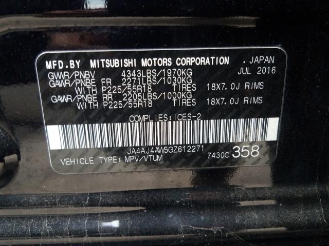 Photo 9 VIN: JA4AJ4AW5GZ612271 - MITSUBISHI RVR GT 