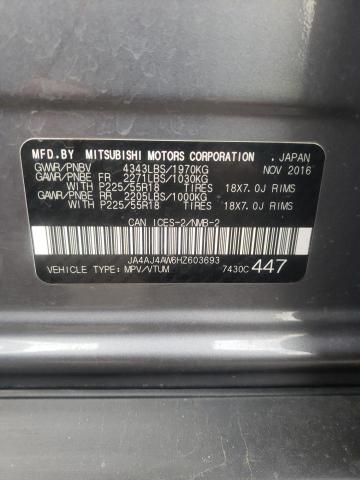 Photo 13 VIN: JA4AJ4AW6HZ603693 - MITSUBISHI OUTLANDER 