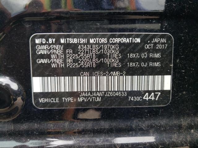 Photo 9 VIN: JA4AJ4AW7JZ604633 - MITSUBISHI RVR SE LIM 