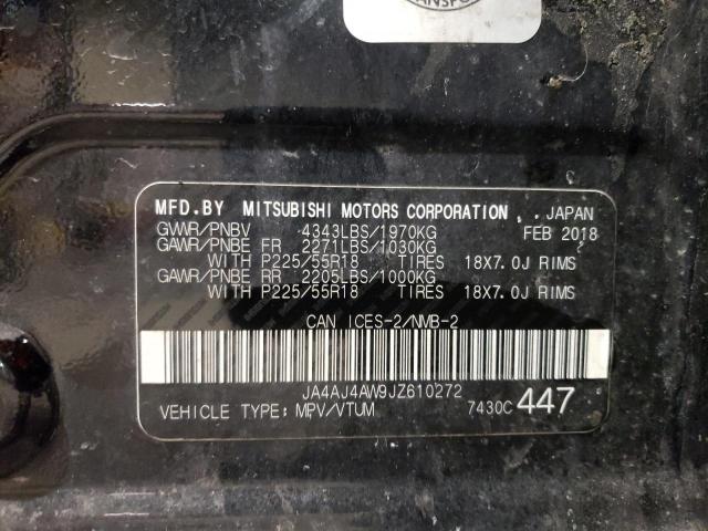 Photo 9 VIN: JA4AJ4AW9JZ610272 - MITSUBISHI RVR SE LIM 