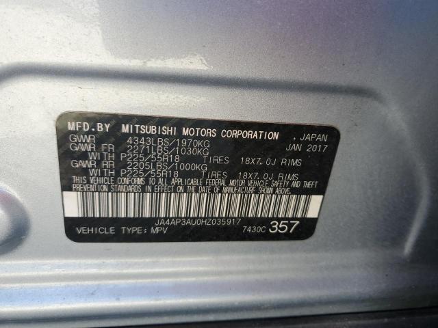 Photo 12 VIN: JA4AP3AU0HZ035917 - MITSUBISHI OUTLANDER 