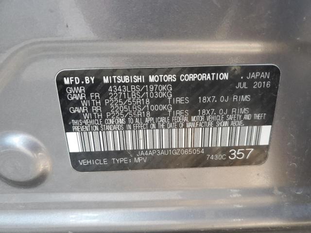 Photo 11 VIN: JA4AP3AU1GZ065054 - MITSUBISHI OUTLANDER 